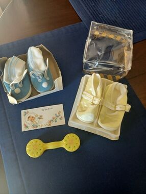 Vintage Baby Items Lot